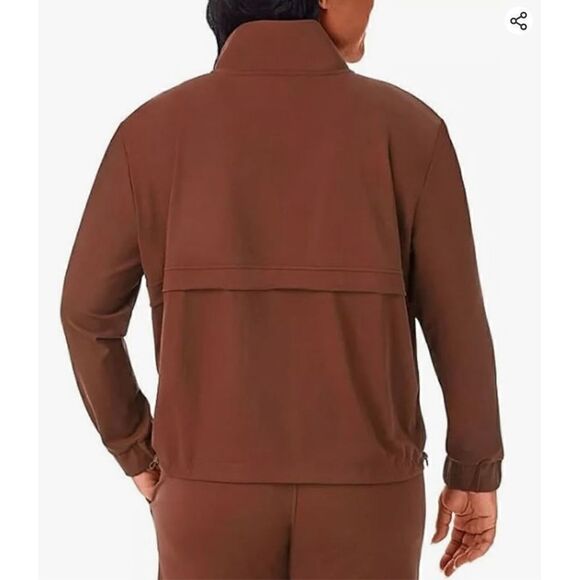 NWT Member's Mark Women's Zipper Front Kangaroo Pocket Long Sleeve Travel Pullov - Picture 10 of 10